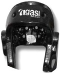 Taekwondo Head Guard Dipped Foam Black